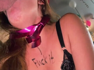 For his birthday she just became his personal cocksleeve to be used