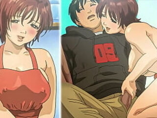 Hentai &ndash_ Hot Stepmom Seduces Her Youthful Stepson [Uncensored] [Subtitled]