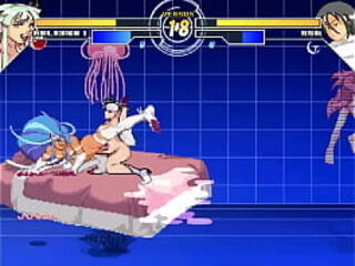 Queen of Fighters &#039_14 Ryona Morrigan vs Tendril (Futanari vs