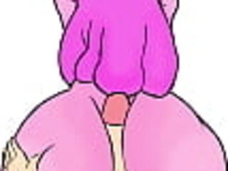 Princess Bubblegum Assjob