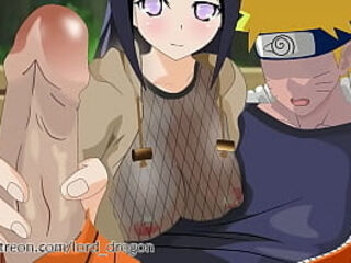 Hinata handjob Naruto