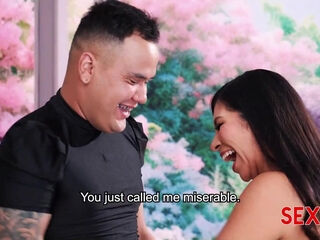 She is a horny customer and wants sex right now!