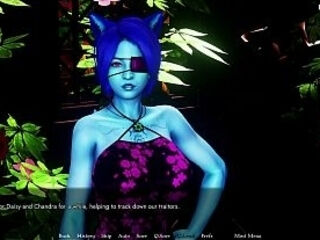 Furrhouse 9 Chandra Curious About David Private Moment Visual Novel Gameplay