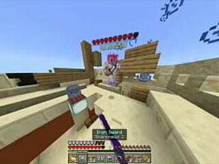 Cubecraft Skywars Solo Gameplay - Minecraft Bedrock