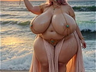 BBW fertility goddess preview (AI Generated)