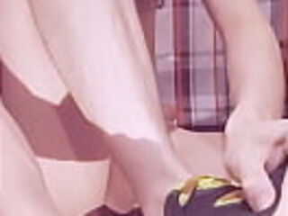 My Outfit went up my Ass - Panty Stuffing