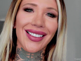 The deepthroat freak Ava Stone is getting really deep with her mouth