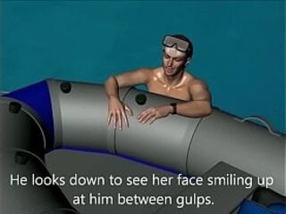 The Teacher Part 3 - 3D Porn Underwater Series