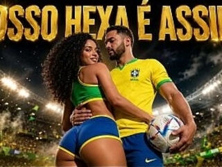 O Artilheiro do Sexo: Arrombando o rabo da morena e finalizando com uma gozada linda na boca da morena.