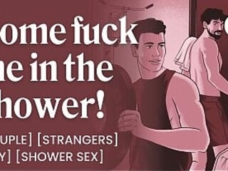 ASMR Audio Porn: Fucking My Gym Crush in the Shower &ndash_  Gay, Public Sex &amp_ Strangers &ndash_ Erotic Audio Roleplay for Men