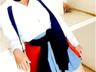 Sexo En el Colegio Con Una Colegiala Latina, Follan Dentro Del Colegio.