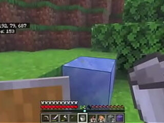 Filha da puta gostoso goza e sem querer se mata no minecraft