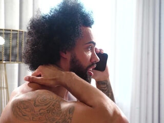 Tattooed lady seduces him rubbing towards his ass and then fucks him hard