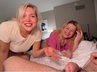 Thick Latina Stepsis &amp_ Tiny College Teen Share Room with Stepbro - Dez Hansen x Adaline Star POV