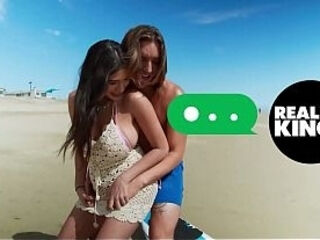 REALITY KINGS - Kira Noir And Jada Kai&rsquo_s Bikini Play Turns Into Oiled Booty Licking, Toys, And Hot Scissoring