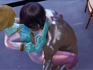 Link Femboy Gerudo bareback sex