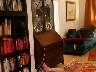 Brunette BDSM pussy fetish working