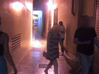 Sexy brunette teen outdoor masturbation