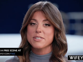 Watching his wife getting pounded hard on the big black dick