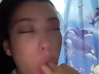 Latina teen deepthroat puke training