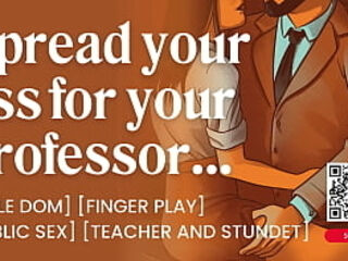 ASMR Audio Porn: Dominant Male Teacher Fucks His Student in The Class &ndash_ Erotic Audio for Women
