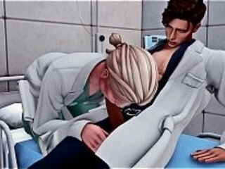 Doctors Arranged Hard Anal Sex (SIMS PORN   SFM)