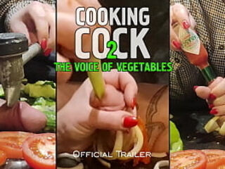 COOKING COCK 2. Dick for dinner. Official trailer. Extreme urethra.