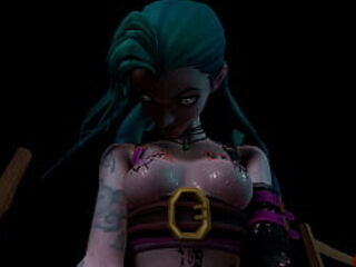 Jinx Arcane Hentai Animation | Hot Night With Jinx