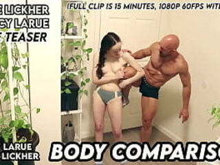 Luke Lickher Lucy LaRue Body Comparison