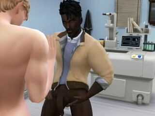 Owen and Jake Doctor&#039_s Office Fuck Wicked Whims Gay/Bi