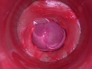 CAMERA INSIDE PUSSY: POWERFULL CUM IN PUSSY! BEST Internal ASMR in 4K