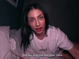 I Let My Hot Fit Busty Latina Neighbor Stay For a Night In My Flat & She Enticed Me Into Crazy Sex