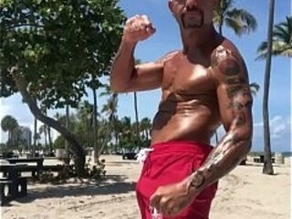 THE BEACH BODY LIFEGUARD MARTIAL ARTIST ACTOR WRESTLER PORNSTAR MAXXX LOADZ