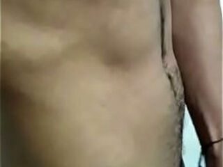 Horny Colombian jerking off