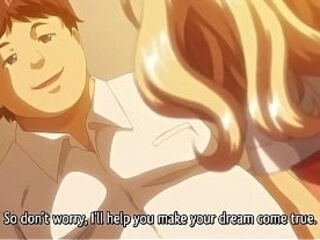 Hentai teen gets rewarded by hottie