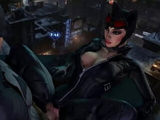 Batman fucks Catwoman in arkham city
