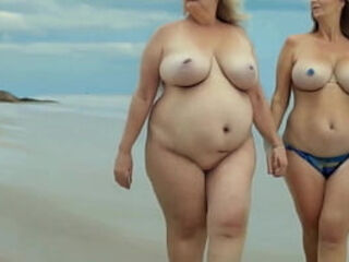 Granny with huge tits
