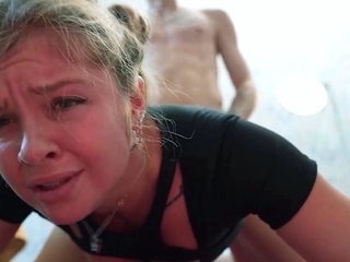 He found me masturbating, we called it yoga. Hottest nude