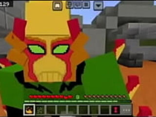 Velhote cientista &eacute_ fudido por um sapo boi | Ben gay Addon Minecraft ep 69