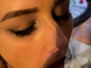 Amateur girlfriend homemade pov blowjob