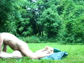 granny fucked nude in forest
