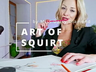 ARTOFSQUIRT.COM Fluid Medium Performance Painting ART
