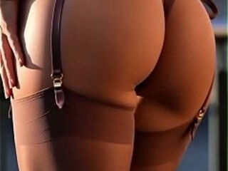 Stocking, Garter Belt Bra Fetish