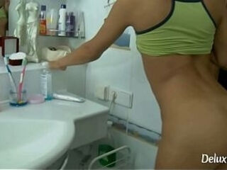 Ivy Rides Dan Hard In The Bathroom