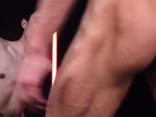 Joey Michaels Gangbanged by horny Hung Studs