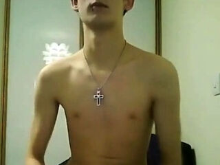 Smooth Twink Webcam Masturbation