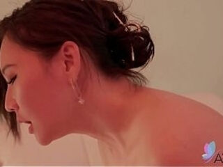 Chinese housewife Mio had passionate sex with a new guy.