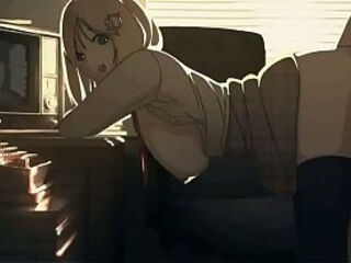 En la oficina animation (Neko NSFW)
